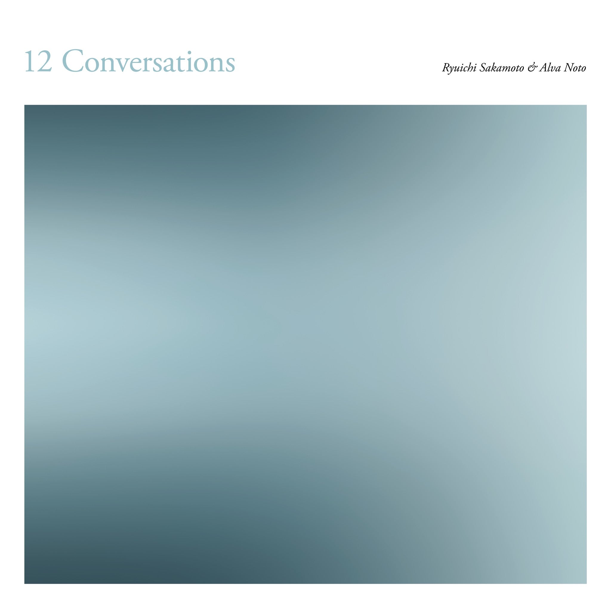 Alva Noto + 坂本龍一 Ryuichi Sakamoto - 12 Conversations [PRE