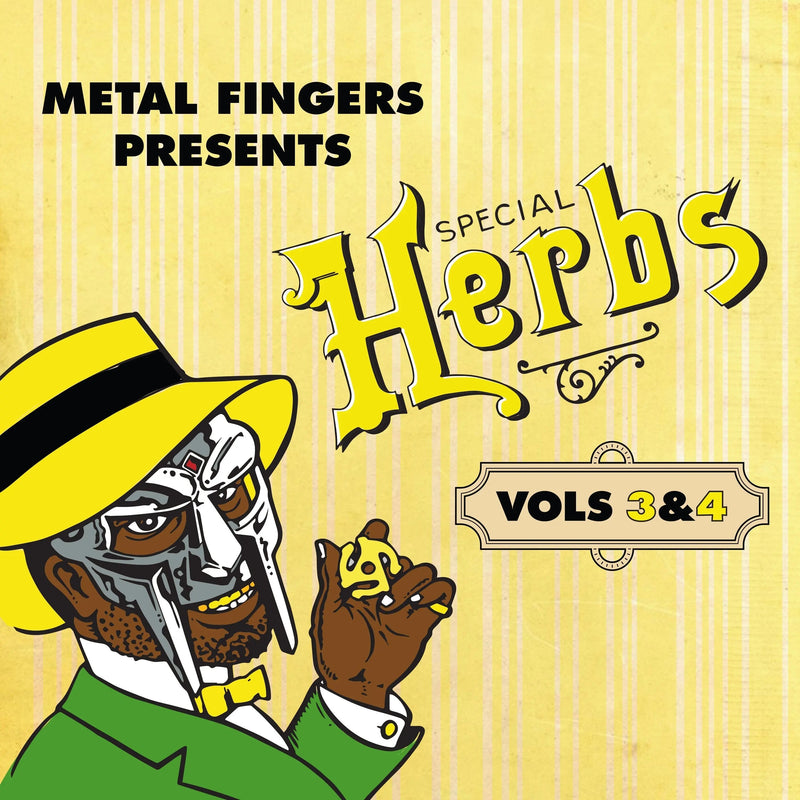 MF Doom - Metal Fingers Presents: Special Herbs Vol. 3 & 4 [PRE-ORDER, Release Date: 5-SEP-2025]