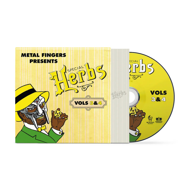 MF Doom - Metal Fingers Presents: Special Herbs Vol. 3 & 4 [PRE-ORDER, Release Date: 5-SEP-2025]
