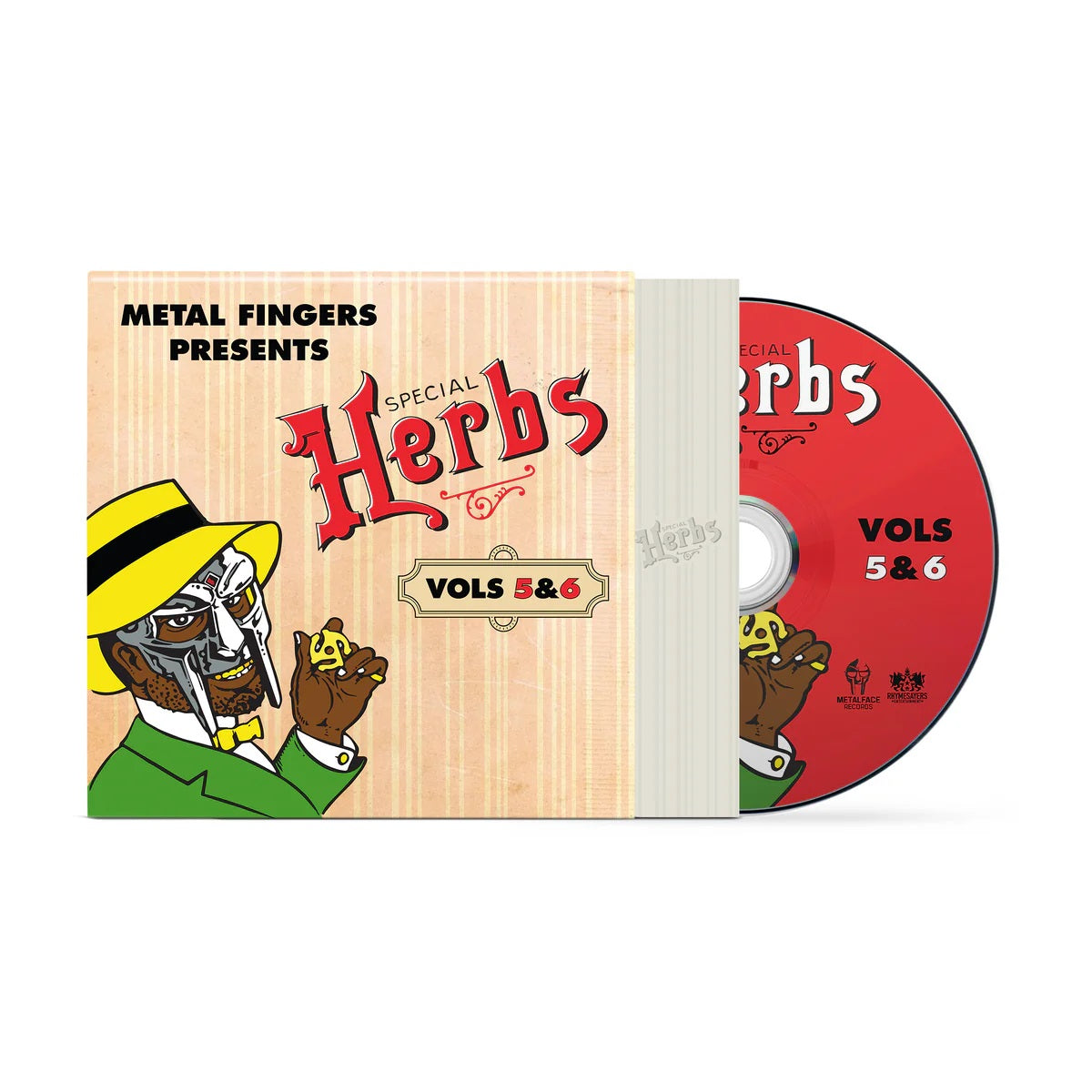 最終価格 MF DOOM Special Herbs Vol.1&2+4.5.6 MF Doom - Metal Fingers Presents Special Herbs Vol. 5 & 6