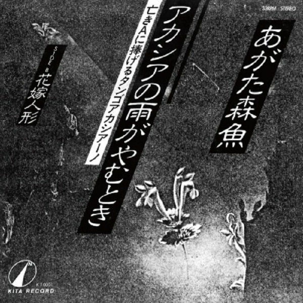 あがた森魚-トリカゴの街/Dan K & DJ Feilong/レコード, 12 あがた森魚 Morio Agata - Akashiano Amega Yamutoki / Hanayome