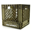 DISK UNION DURC-01 Record Crate [BLACK / OLIVE GREEN / LIGHT GRAY]