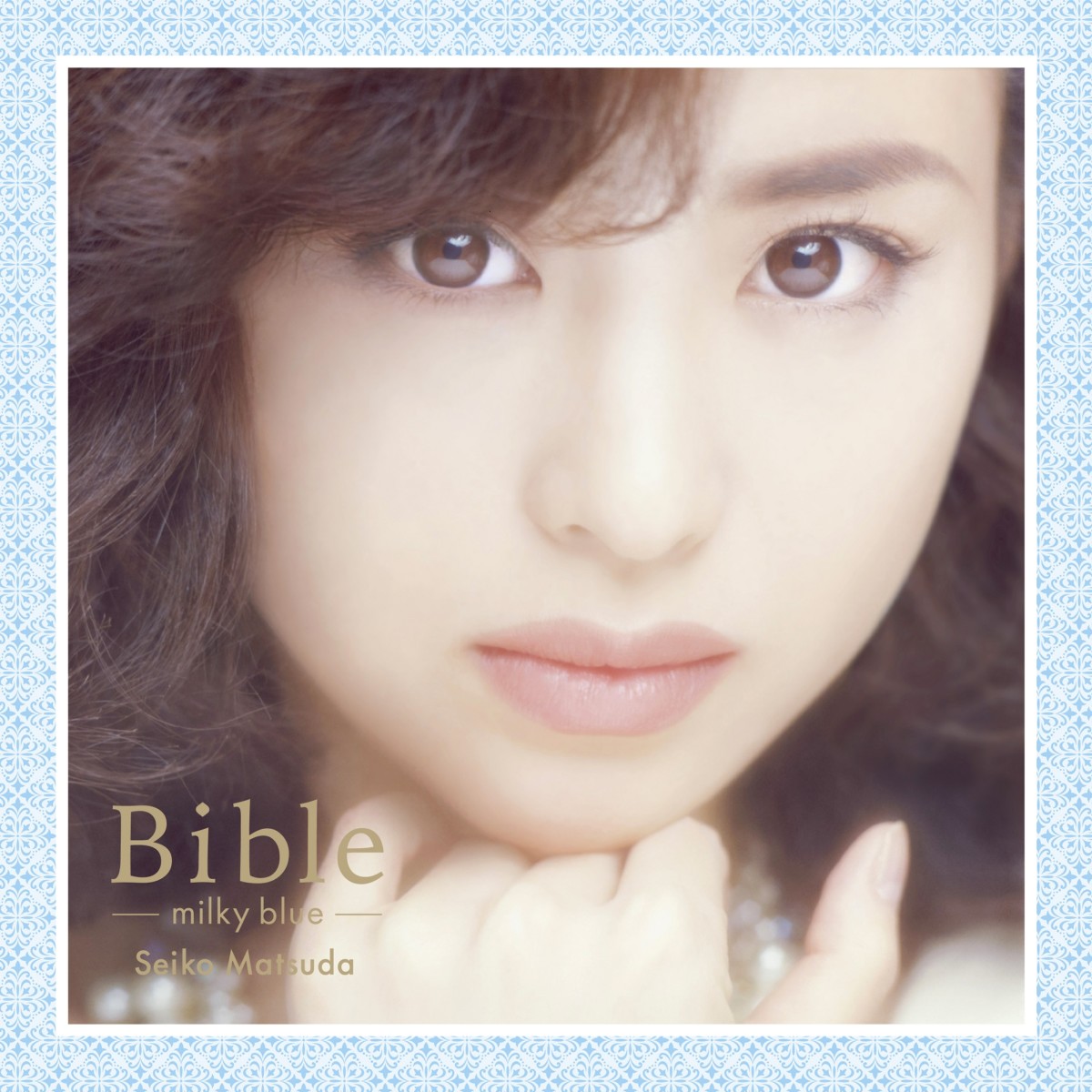 松田聖子／アナログBible〜milky 完全限定盤】松田聖子／ダブルジャケット仕様/カラーディスク/2 blue〜メガジャケ・ステッカー付 邦楽