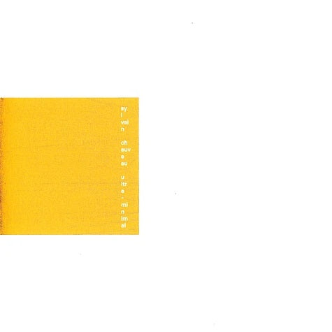 Sylvain Chauveau - Ultra-Minimal