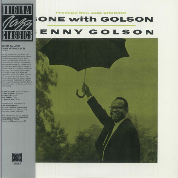 Benny Golson／Gone with Golson LP モノ ジャズ Benny Golson - Gone With Golson (Original Jazz Classics Series)