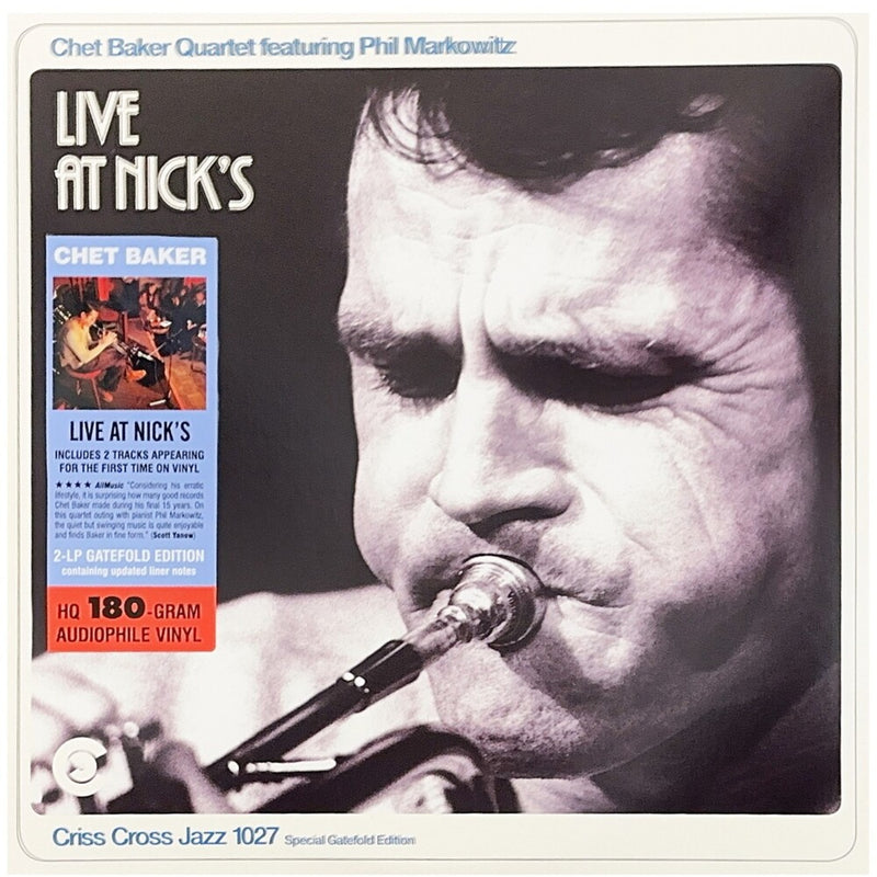 Chet Baker Quartet Featuring Phil Markowitz - Live At Nick's