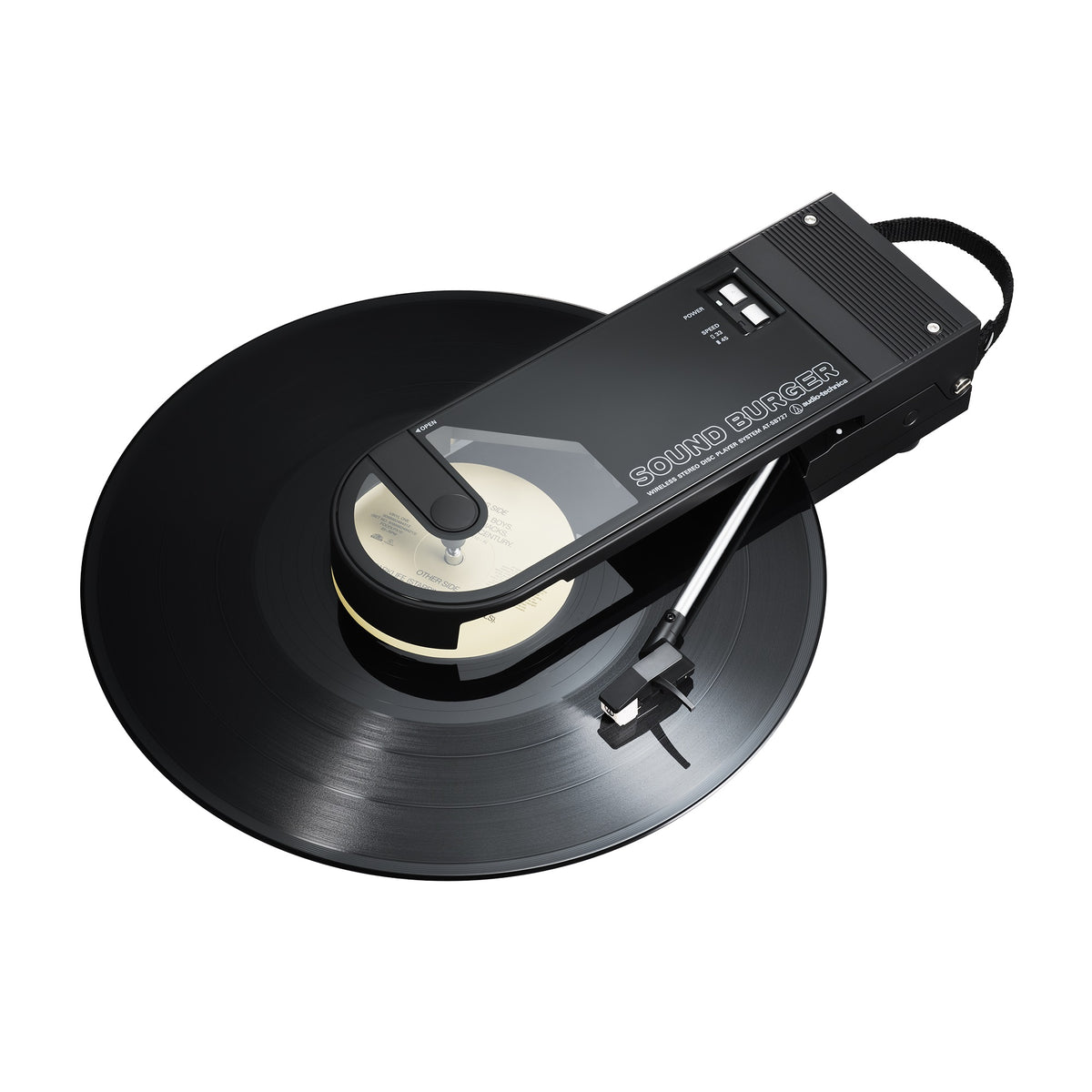 audio technica - PORTABLE TURNTABLE Sound Burger - AT-SB727 audio technica - PORTABLE TURNTABLE Sound Burger - AT-SB727