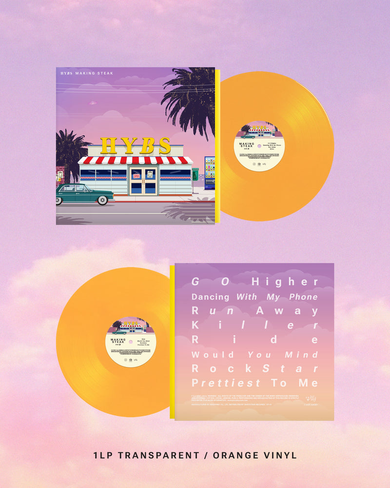 HYBS – Making Steak LP Yellow Japanese Edition [Unopened New