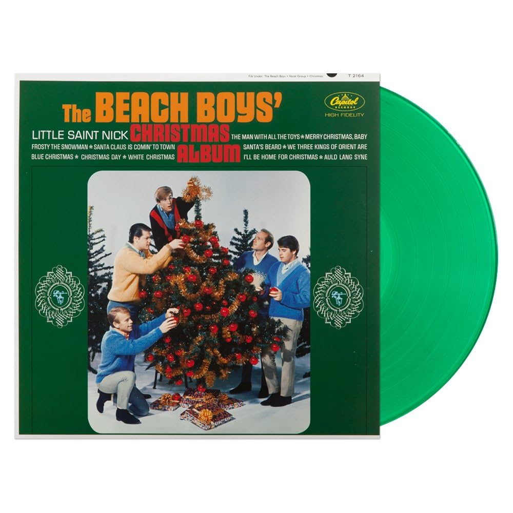 The Beach Boys' Christmas Album 見本赤盤レコード The Beach Boys - The Beach Boys' Christmas Album