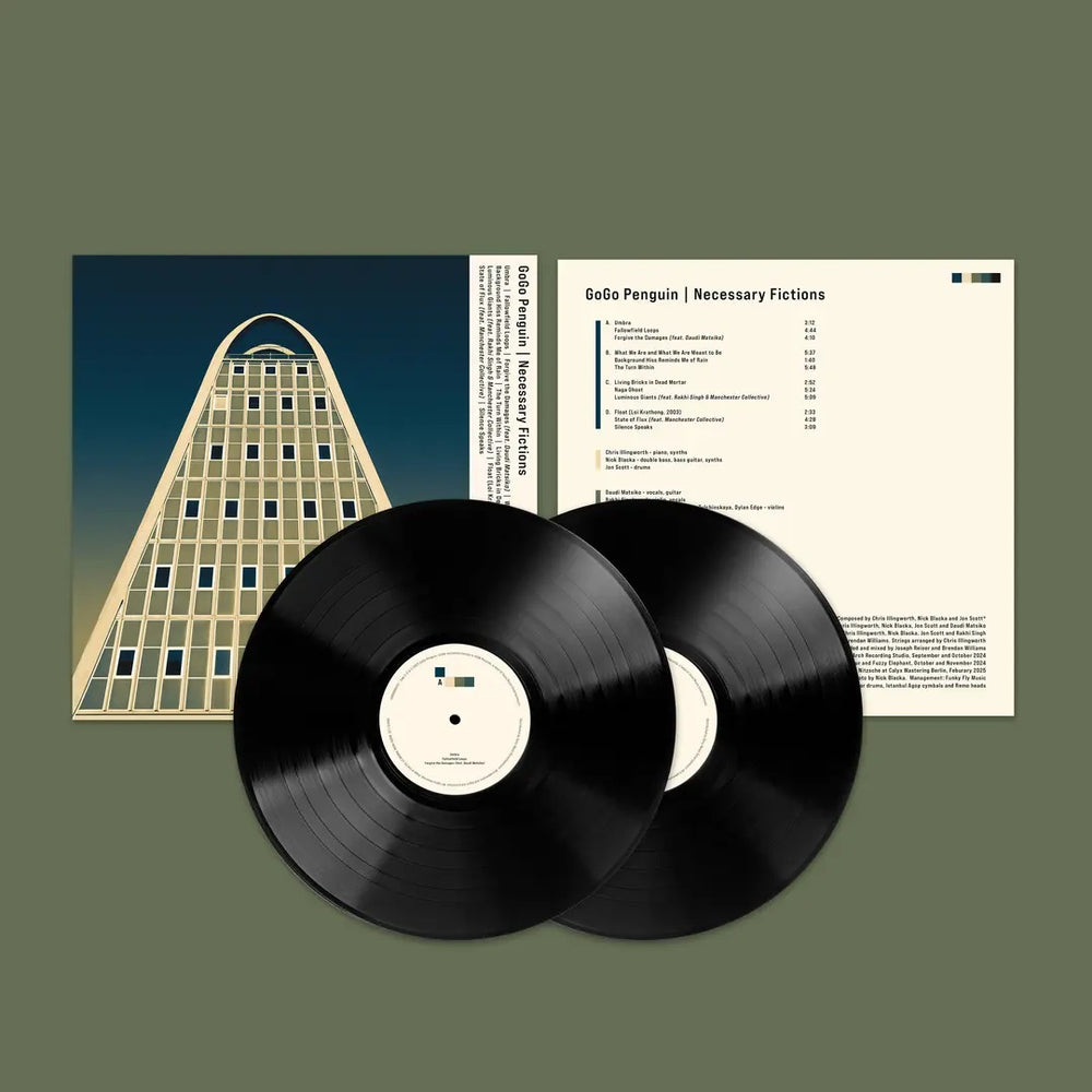 欧2LP GoGo Penguin Necessary Fictions 19802899701 XXIM Records 未開封 /00520 Amazon.com: Necessary Fictions: CDs & Vinyl