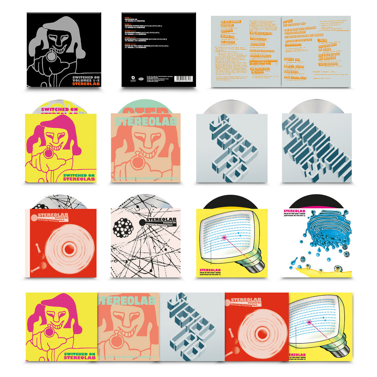 洋楽 STEREOLAB SWITCHED ON VOLUMES 1-5 Amazon.com: Switched On Volumes 1-5: CDs y Vinilo