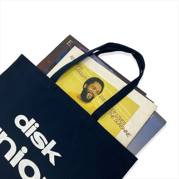 DISK UNION Logo tote bag