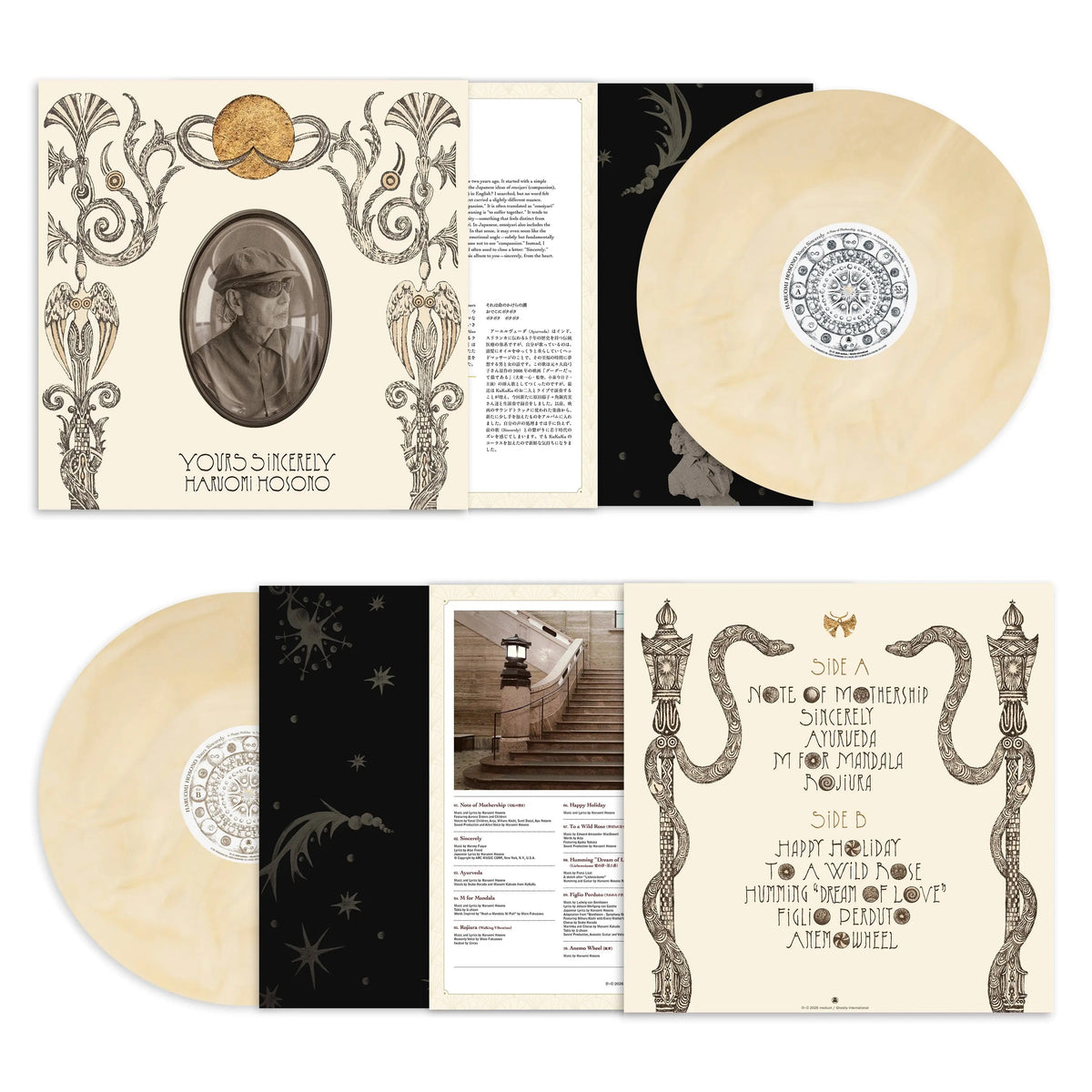 細野晴臣 Haruomi Hosono - Sincerely Yours [PRE-ORDER, Release Date