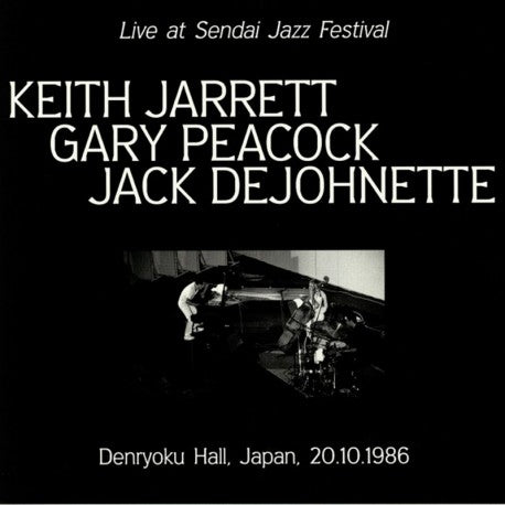 Keith Jarrett, Gary Peacock, Jack DeJohnette - Live At Sendai Jazz Festival (Denryoku Hall, Japan, 20.10.1986)