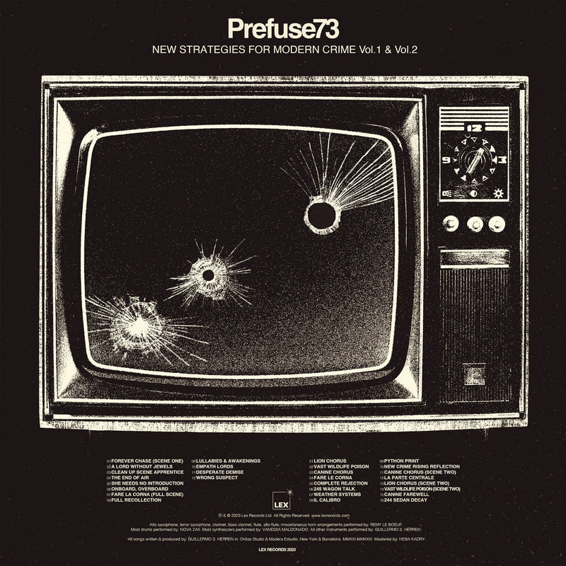 Prefuse 73 - New Strategies For Modern Crime Vol. 1 & Vol. 2