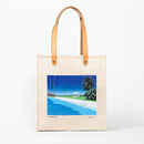 永井博 HIROSHI NAGAI SQUARE TOTE BAG SIDE-A