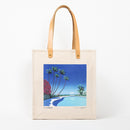永井博 HIROSHI NAGAI SQUARE TOTE BAG SIDE-B