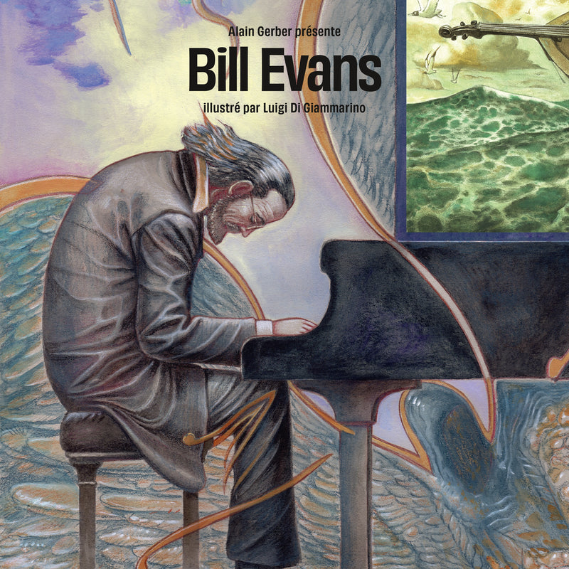 Bill Evans - Vinyl Story (Illustration by Luigu Di Giammarino)