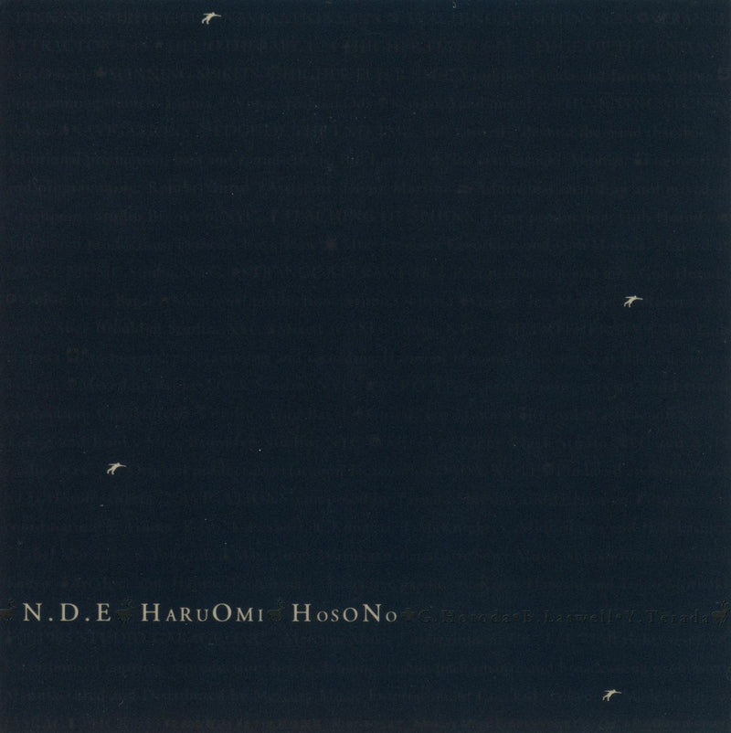 細野晴臣 Haruomi Hosono - N . D . E