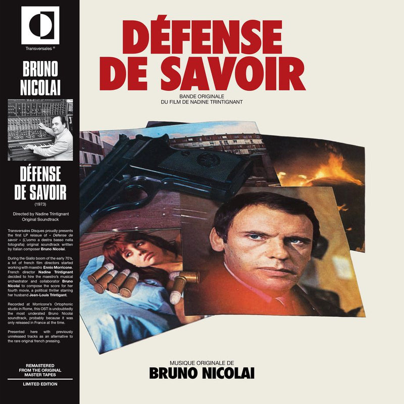 Bruno Nicolai - Défense De Savoir