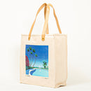 永井博 HIROSHI NAGAI SQUARE TOTE BAG SIDE-B