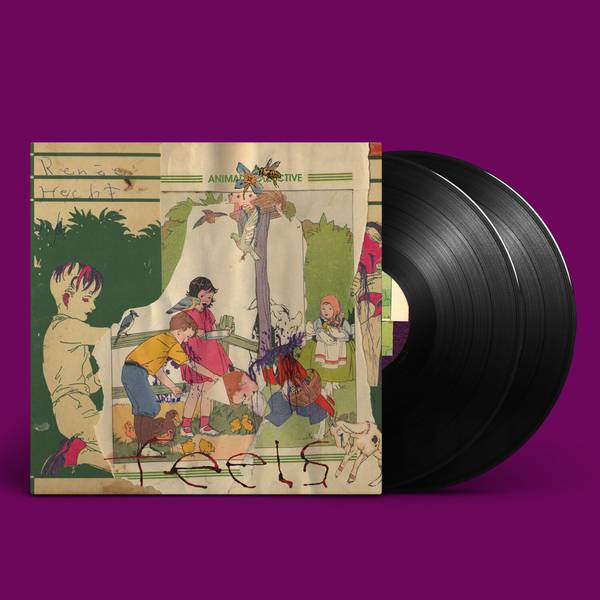 米2LP Animal Collective Feels AC008LP Domino /00660 Animal Collective Announce 20-Year Anniversary Color Vinyl