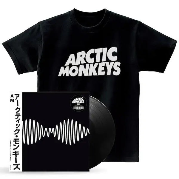 Oscilloscope Tシャツセット☆Lサイズ☆ + Monkeys☆AM☆帯付き☆LP Arctic Logo Monkeys Arctic US Official | (White) Tee 洋楽