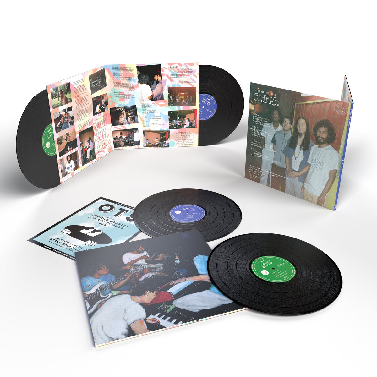欧2LP Lionmilk Quartet O.T.S. PRF008 Preference Records /00520 Lionmilk Quartet - O.T.S.