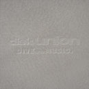 "GRAY" DISK UNION Suede Leather Turntable Slipmat