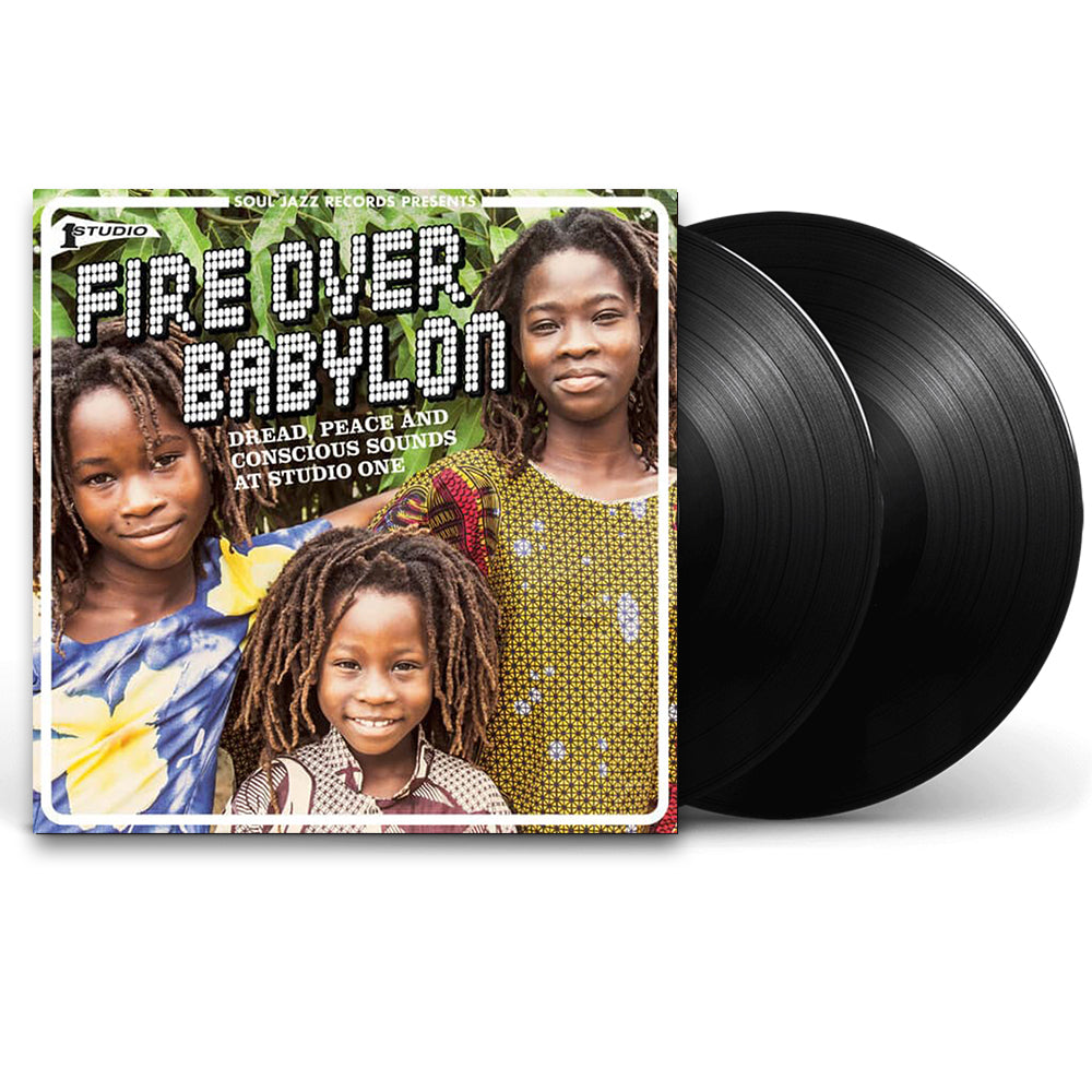 英2LP Various Fire Over Babylon  (Dread, Peace And Conscious Soun SJRLP465 Soul Jazz Records UK /00460 Various - Fire Over Babylon (Dread, Peace And Conscious