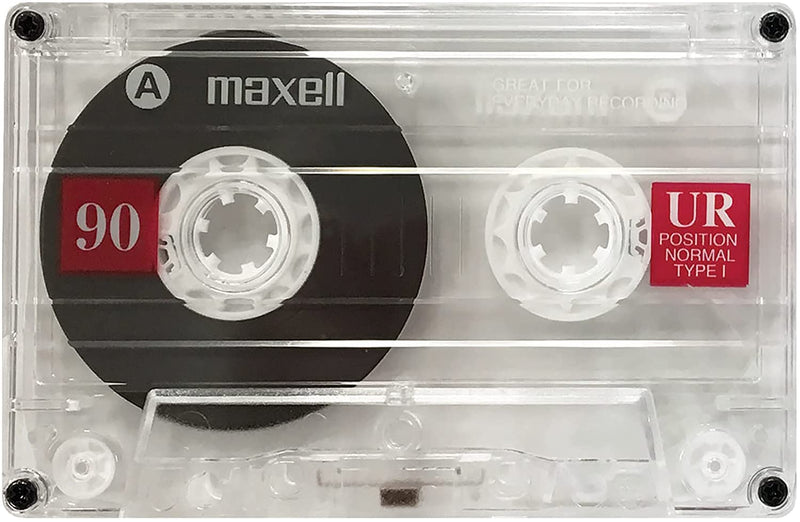 MAXELL Blank Audio Cassette Tape (2 pack) UR-90