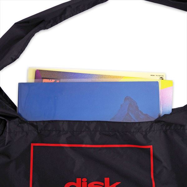 DISK UNION Packable Shoulder Tote Bag