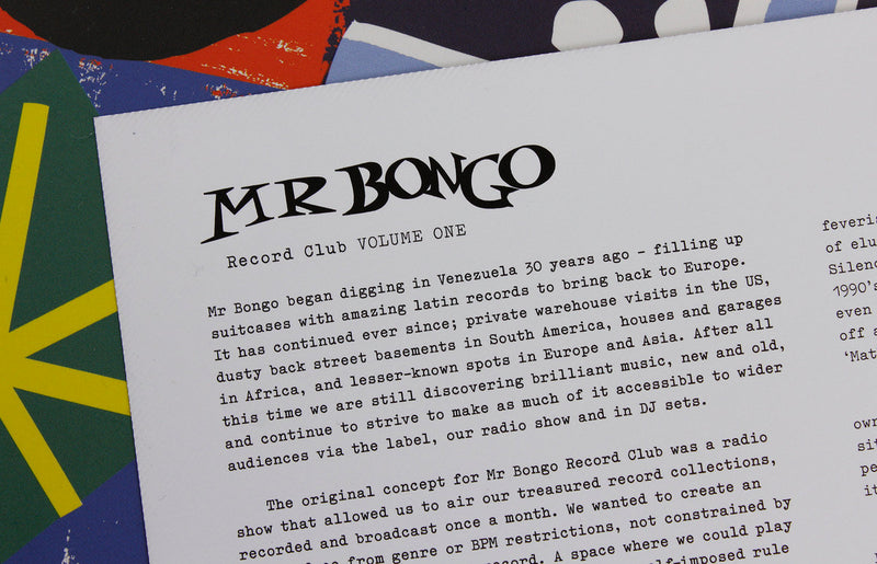 Various - Mr Bongo Record Club Volume One
