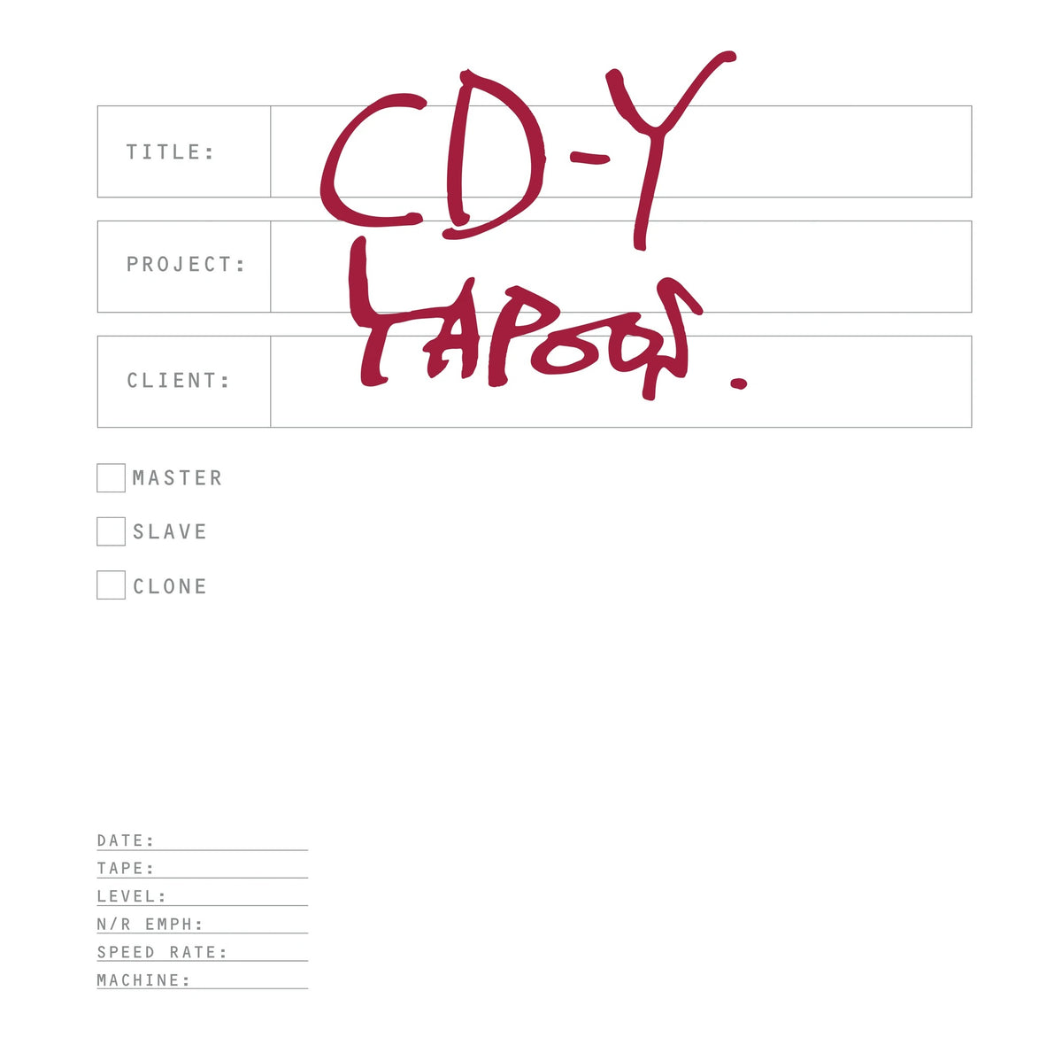 (CD)CD-Y／YAPOOS Yapoos - CD-Y